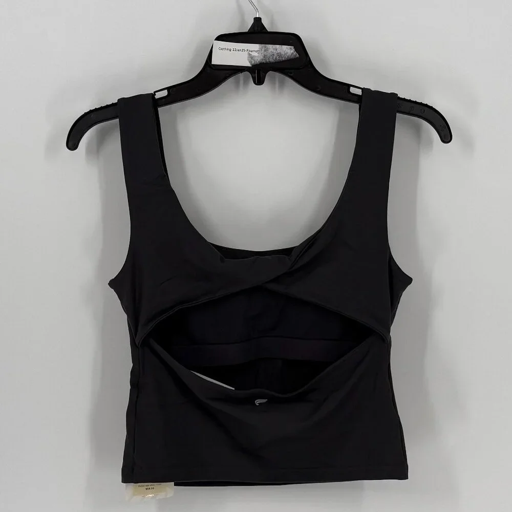 Women's Fabletics Oasis Twist Built-In Bra Tank S - Picture 2 of 3